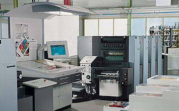 Stampa tipografia - offset con Heidelberg Printmaster